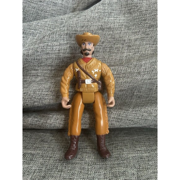1991 Imperial Legends of the Wild West Buffalo Bill 5" Toy Action Figure Vintage - Picture 1 of 7